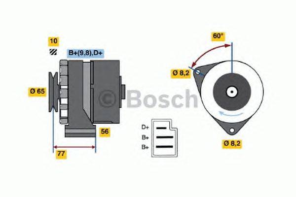 Генератор BOSCH 3320