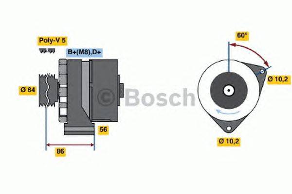 Генератор BOSCH 3391