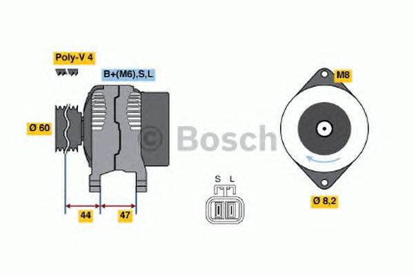 Генератор BOSCH 4594