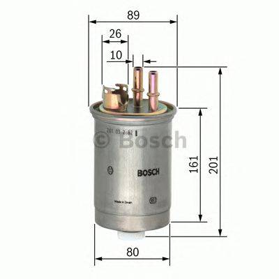 Топливный фильтр BOSCH 0 450 906 376