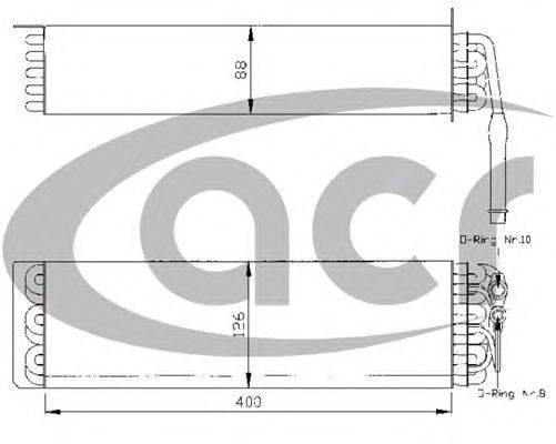 Испаритель, кондиционер ACR 310007