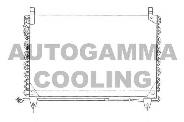 Конденсатор, кондиционер AUTOGAMMA 101702