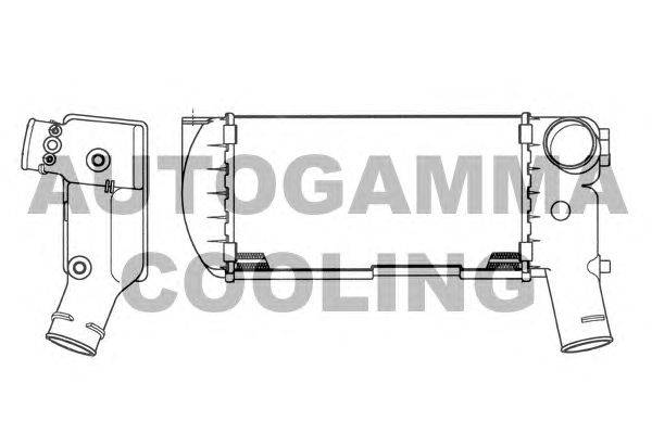 Интеркулер AUTOGAMMA 101860