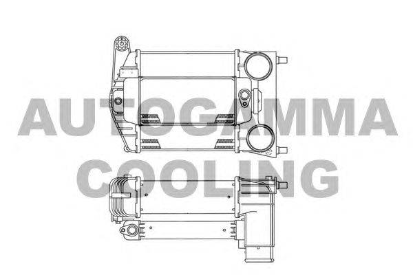 Интеркулер AUTOGAMMA 101902