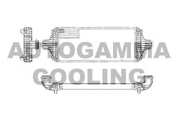 Интеркулер AUTOGAMMA 101930