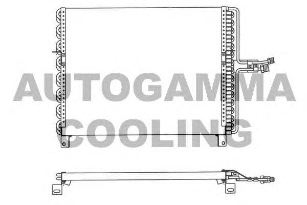 Конденсатор, кондиционер AUTOGAMMA 102688