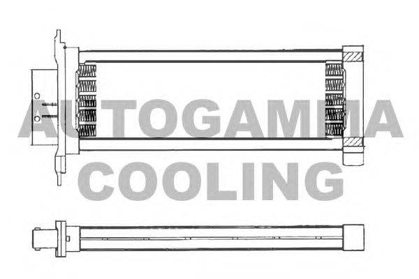Теплообменник, отопление салона AUTOGAMMA 103248