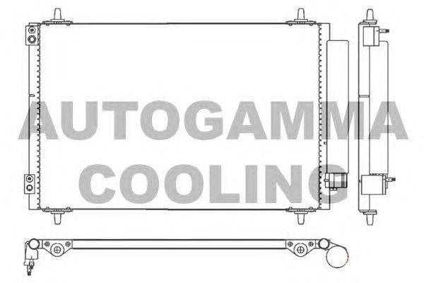 Конденсатор, кондиционер AUTOGAMMA 105577