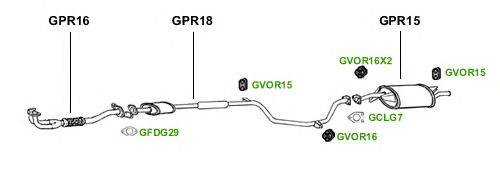 Система выпуска ОГ GT Exhaust 1751