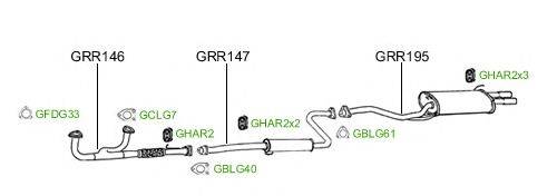 Система выпуска ОГ GT Exhaust 2031