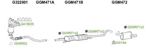 Система выпуска ОГ GT Exhaust 2604