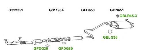 Система выпуска ОГ GT Exhaust 3101