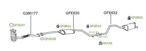 Система выпуска ОГ GT Exhaust 720