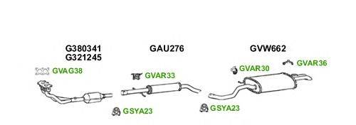 Система выпуска ОГ GT Exhaust 7485