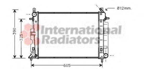 Радиатор, охлаждение двигателя 4SEASONS 125013