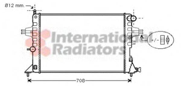 Радиатор, охлаждение двигателя 4SEASONS 121113