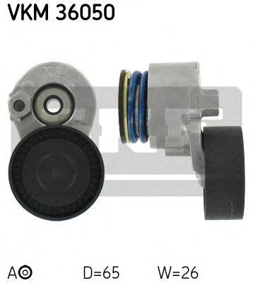 Натяжной ролик, поликлиновой  ремень SKF VKM36050