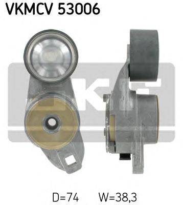 Натяжной ролик, поликлиновой  ремень SKF VKMCV53006