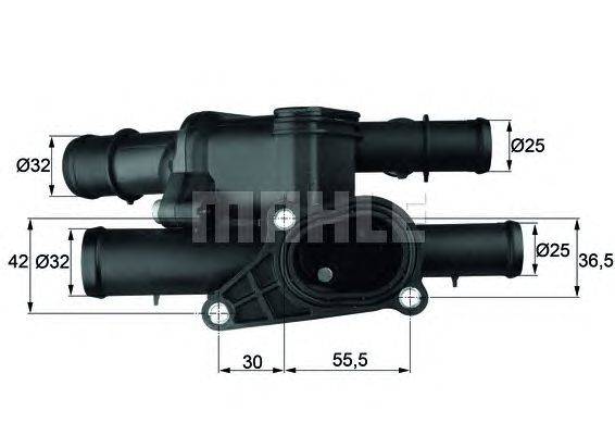 Термостат, охлаждающая жидкость BEHR TM2105