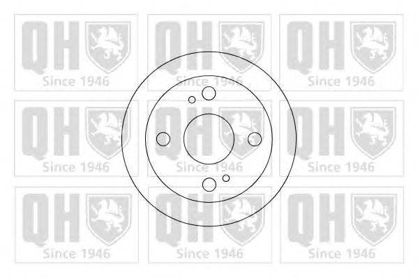 Тормозной диск QUINTON HAZELL BDC3702