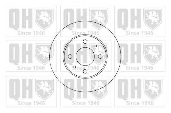 Тормозной диск QUINTON HAZELL BDC3809