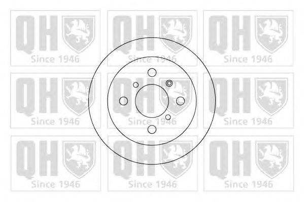 Тормозной диск QUINTON HAZELL BDC4595