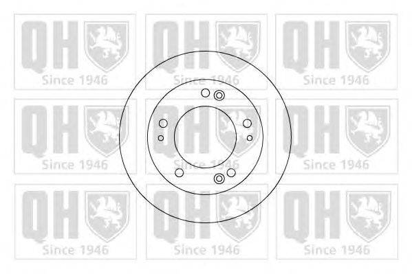 Тормозной диск QUINTON HAZELL BDC4940
