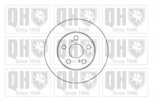 Тормозной диск QUINTON HAZELL BDC5088