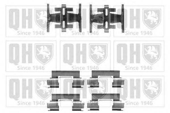Комплектующие, колодки дискового тормоза QUINTON HAZELL BFK671