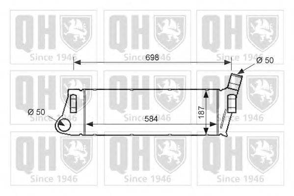 Интеркулер QUINTON HAZELL QIC124