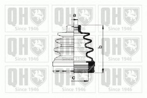 Комплект пылника, приводной вал QUINTON HAZELL QJB984