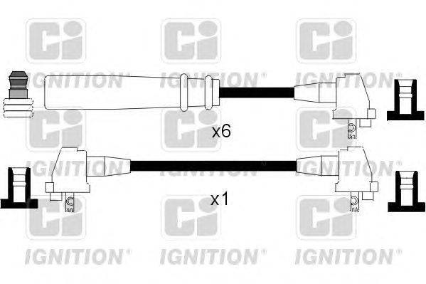 Комплект проводов зажигания QUINTON HAZELL XC639