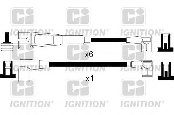 Комплект проводов зажигания QUINTON HAZELL XC901