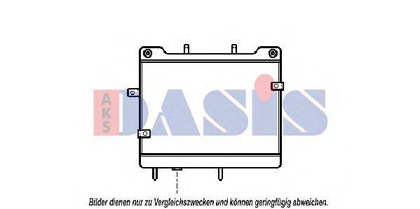 масляный радиатор, двигательное масло AKS DASIS 126400N