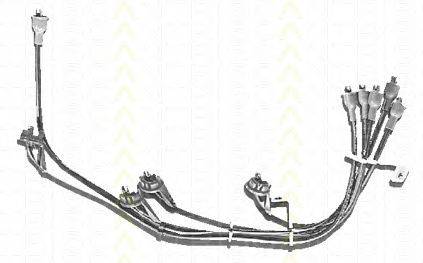 Комплект проводов зажигания TRISCAN 8860 3133