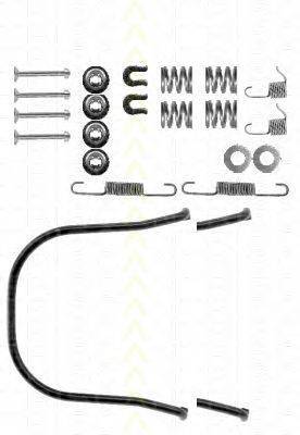 Комплектующие, тормозная колодка TRISCAN 8105 142503
