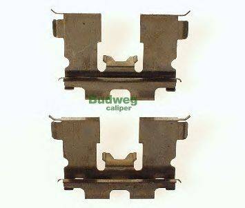 комплект принадлежностей, тормозной суппорт BUDWEG CALIPER 418191