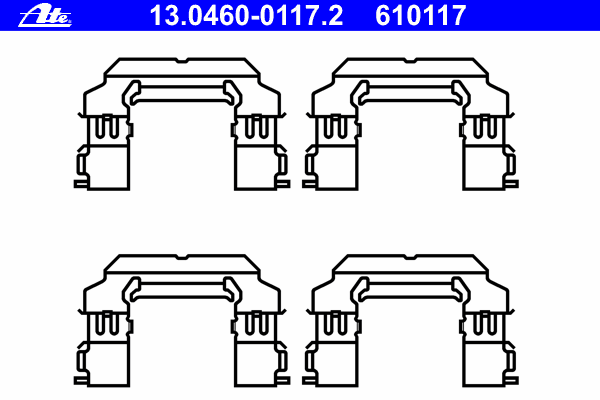 Комплектующие, колодки дискового тормоза OJD (QUICK BRAKE) 1738