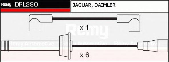 Комплект проводов зажигания DELCO REMY DRL280