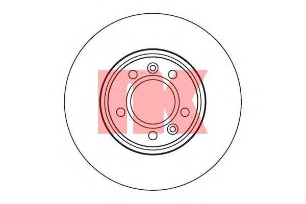 Тормозной диск NK 343727
