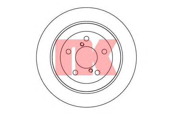 Тормозной диск NK 204411