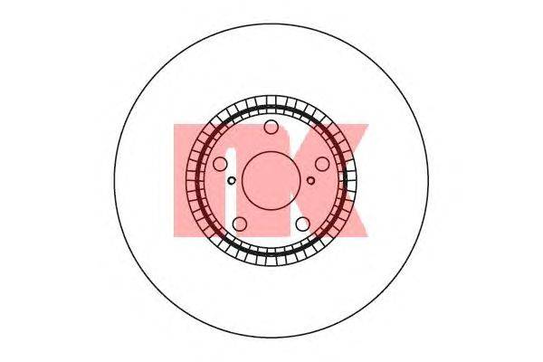 Тормозной диск NK 2045105