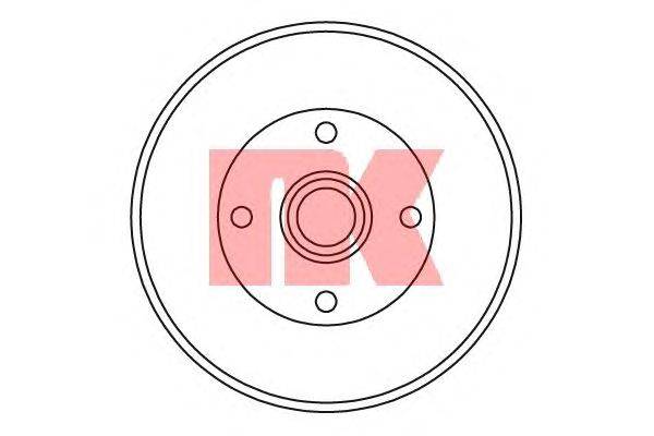 Тормозной барабан NK 253506
