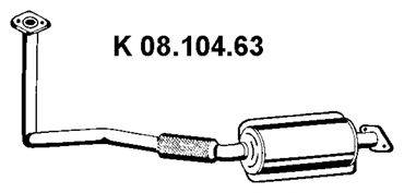 Катализатор EBERSPÄCHER 08.104.63