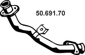 Труба выхлопного газа EBERSPÄCHER 50.691.70