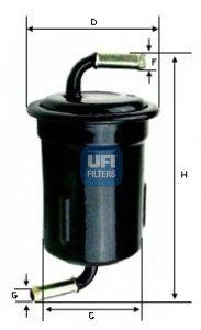 Топливный фильтр UFI 3171500