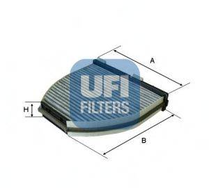 Фильтр, воздух во внутренном пространстве UFI 5416300
