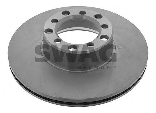 Тормозной диск SWAG 10908546