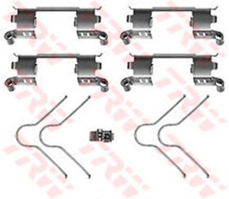 Комплектующие, колодки дискового тормоза TRW PFK364