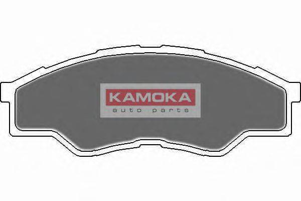 Комплект тормозных колодок, дисковый тормоз KAMOKA 101127